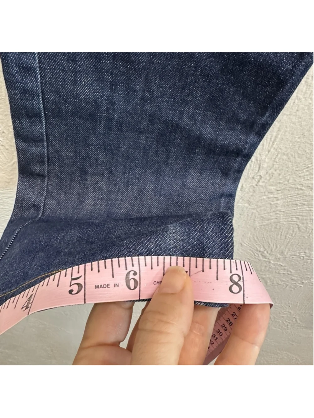 A.P.C. Mens Raw Denim Slim Straight Jeans Size 32x28 Macau Indigo Blue Selvedge